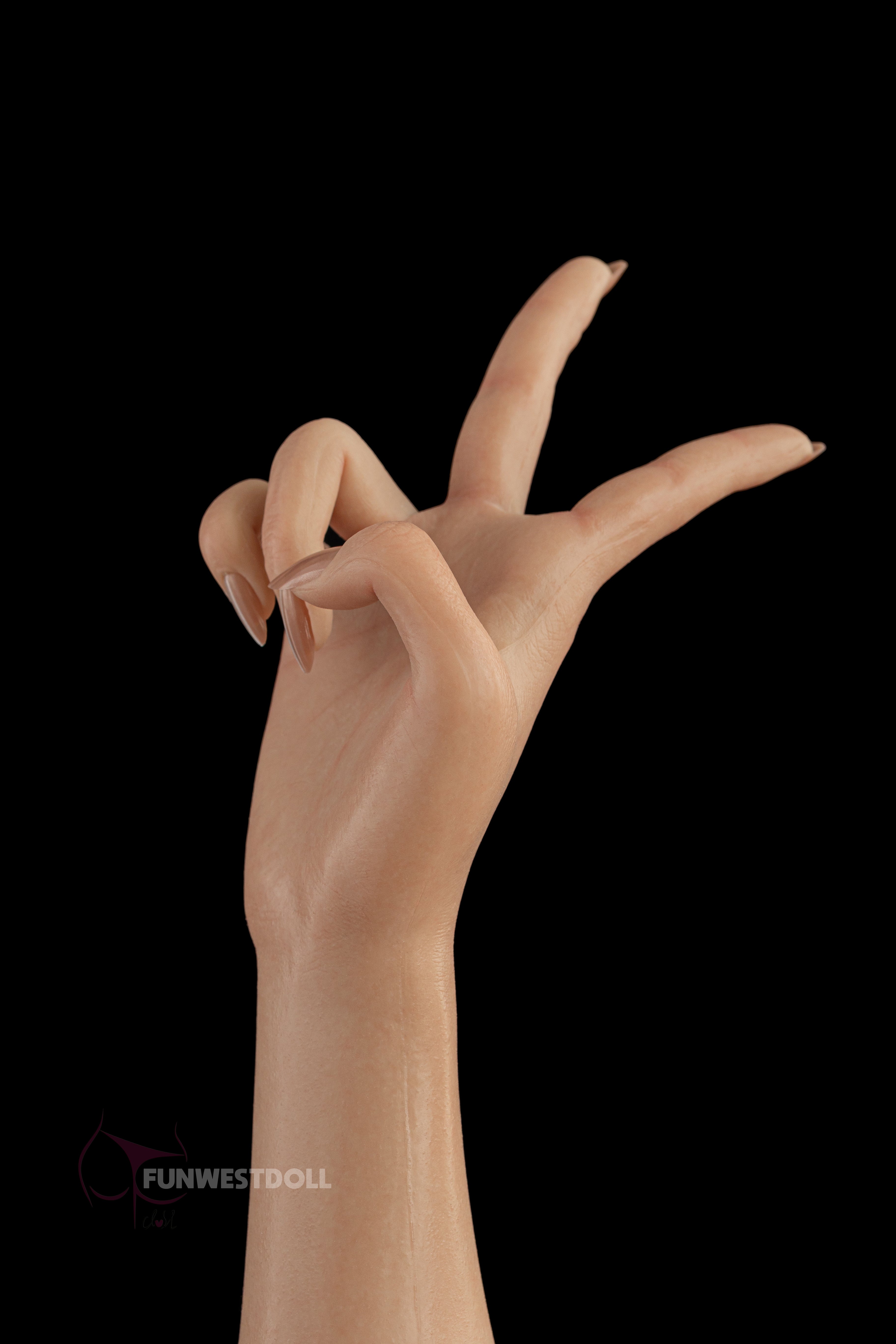 Ultra flex vingers bij sexpoppen