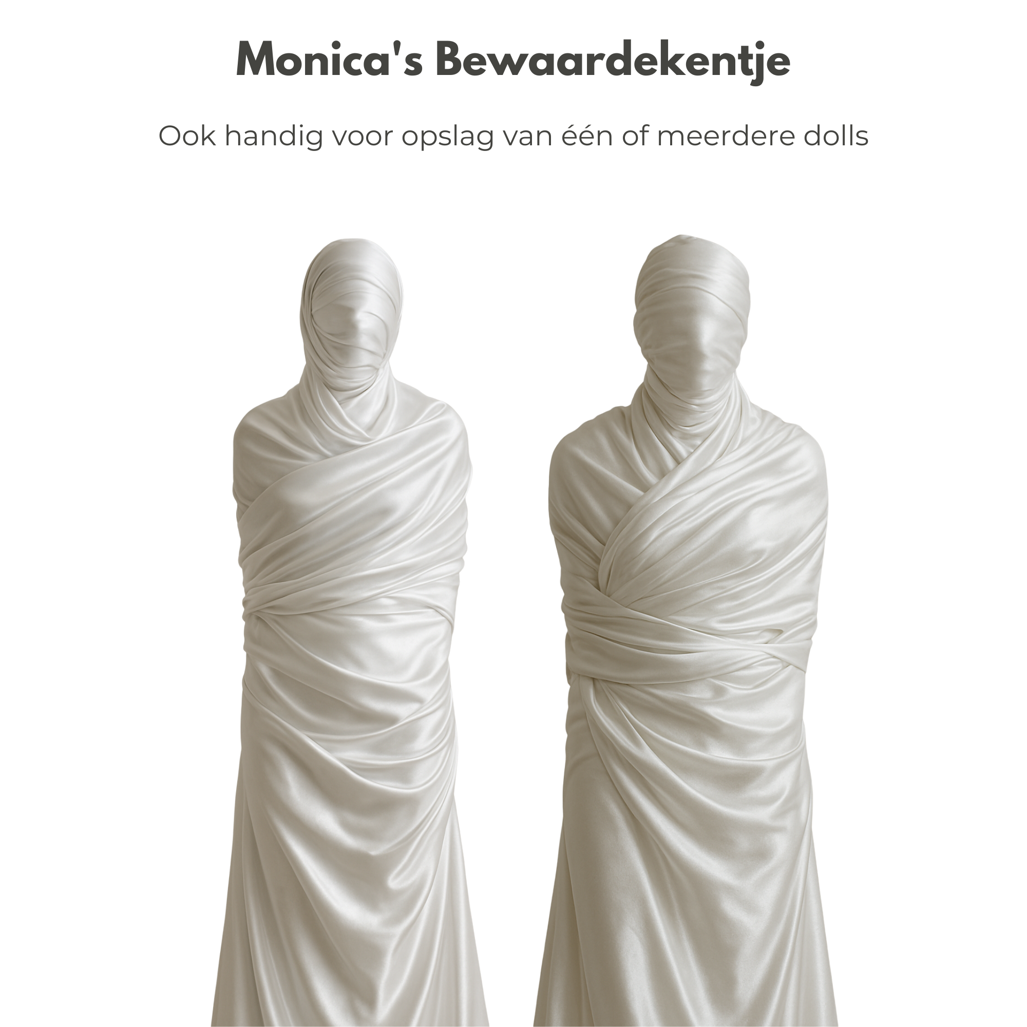 Bewaardekentje - Satijnen laken