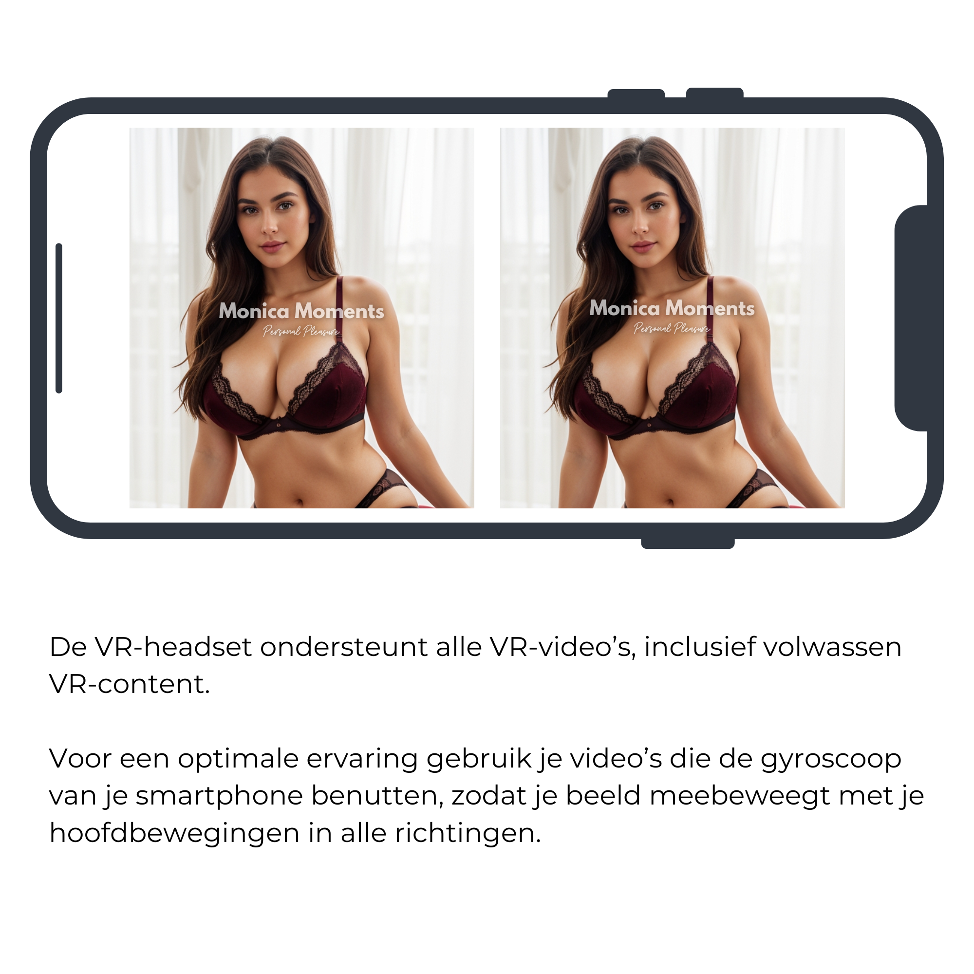 VR headset voor porno video