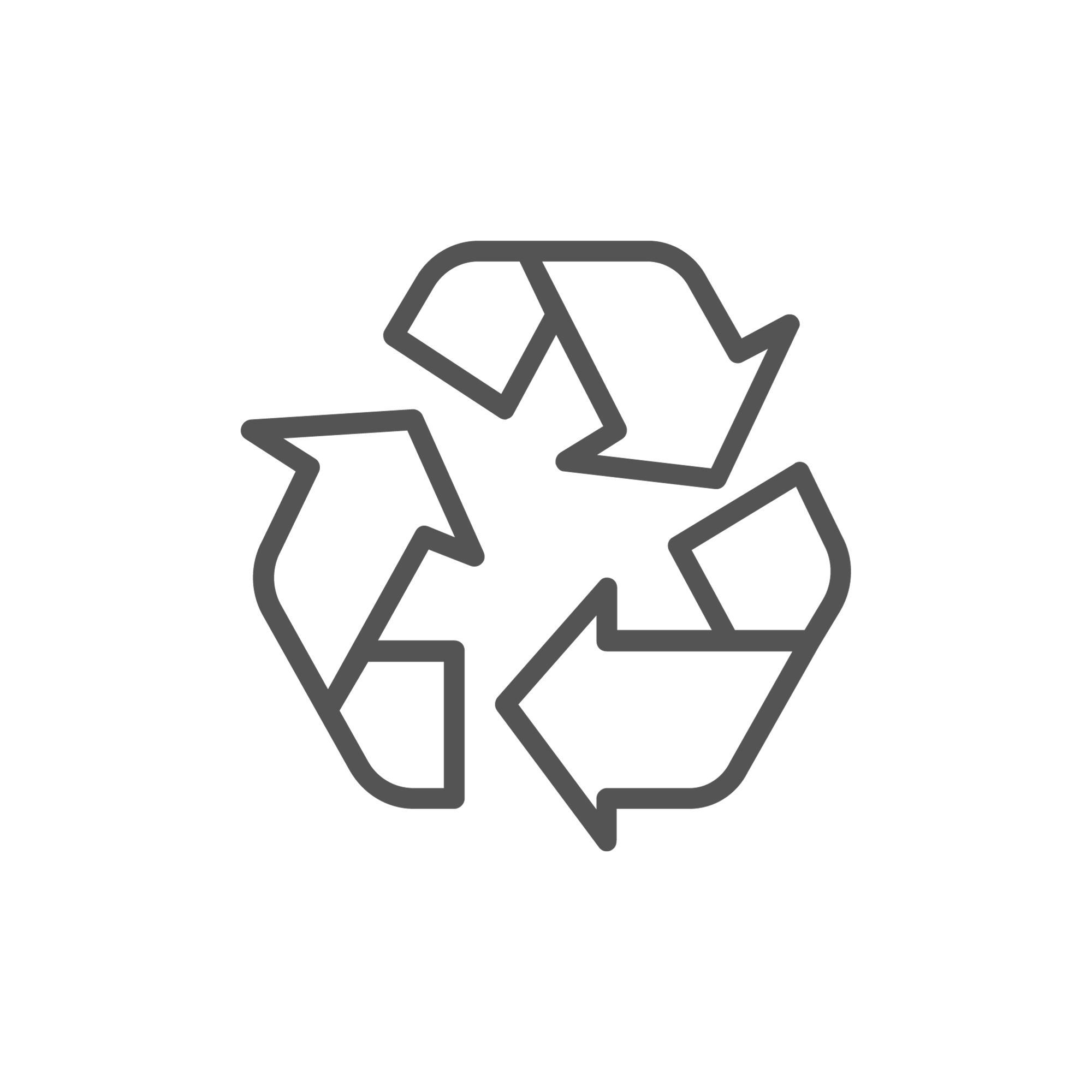 Sexpop accessoires Afvalverwerking service logo hergebruik