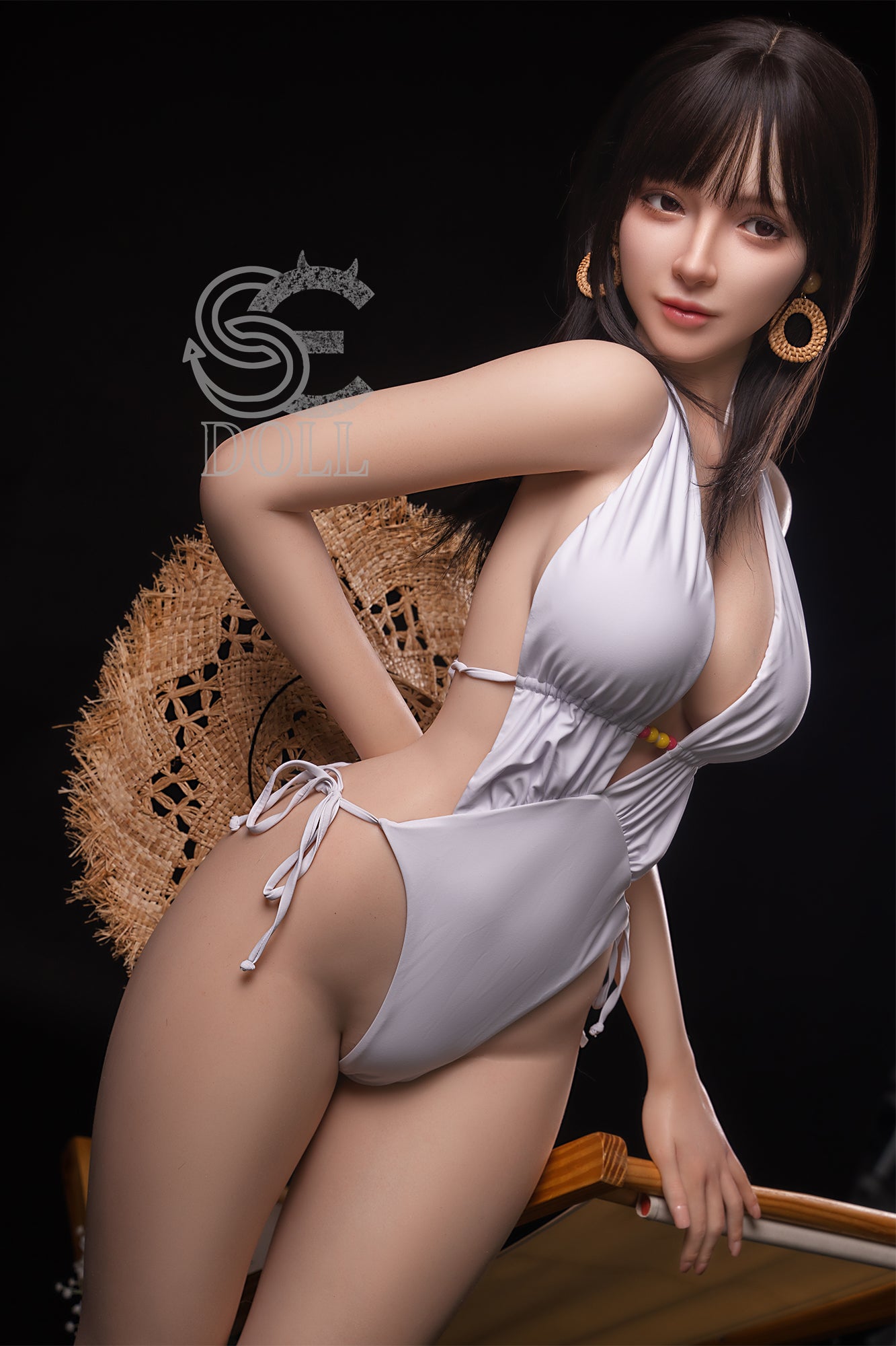 SEDOLL Annie front view white sexy bathingsuit