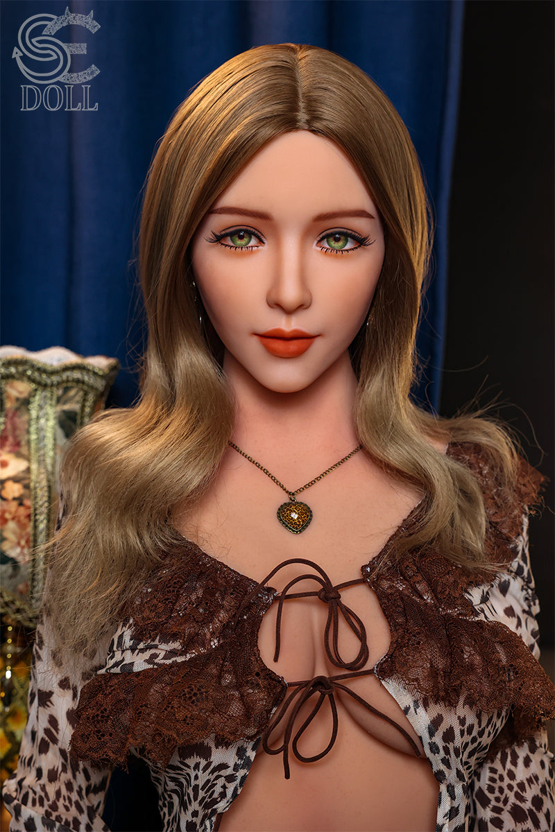 SEDOLL Annika face close up dark blond TPE sexdoll