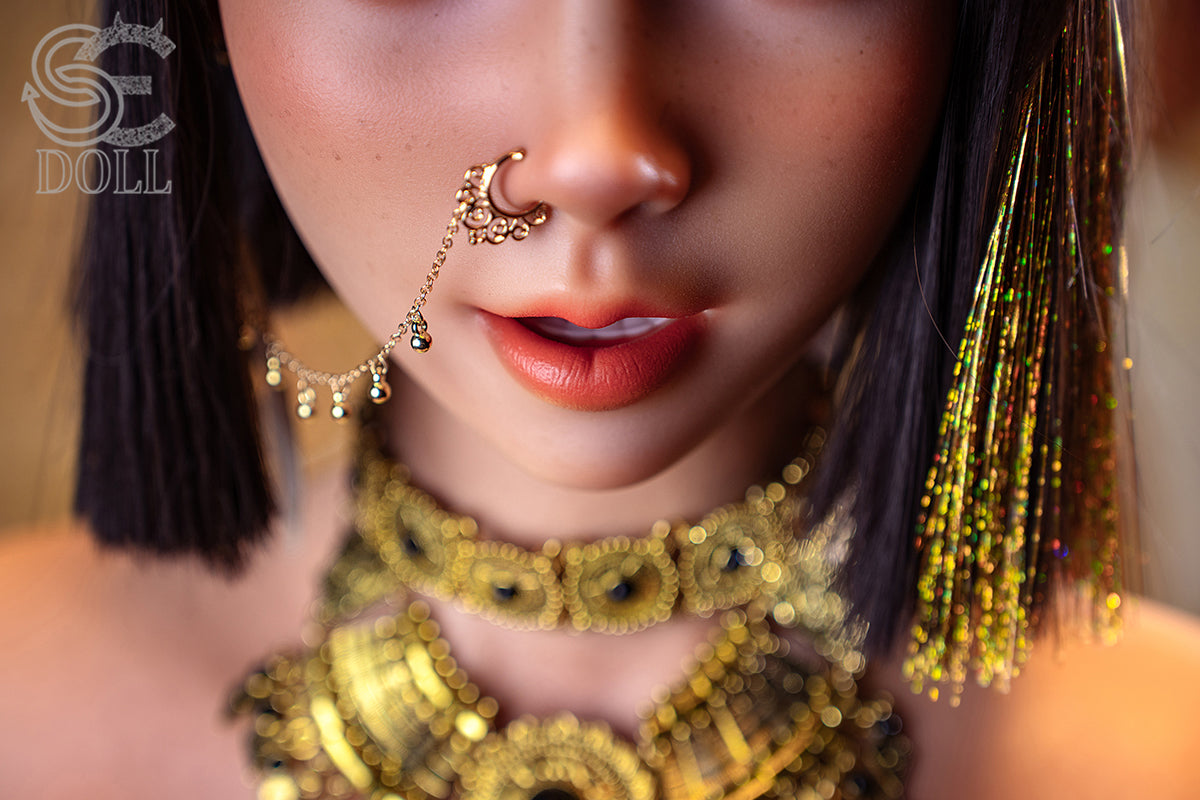 SEDOLL Kehila mouth and nose close up realistic body painting