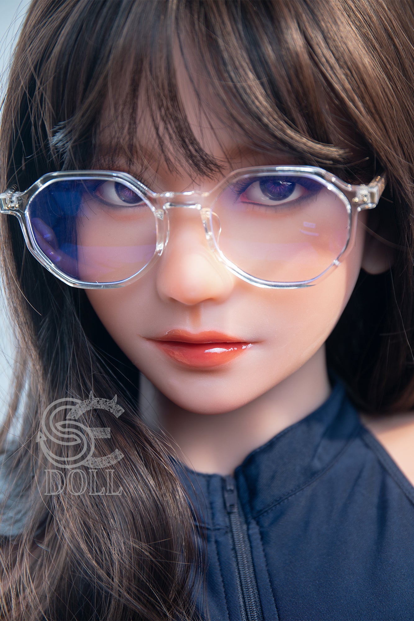 SEDOLL Phoebe face close up sexy woman wearing glasses