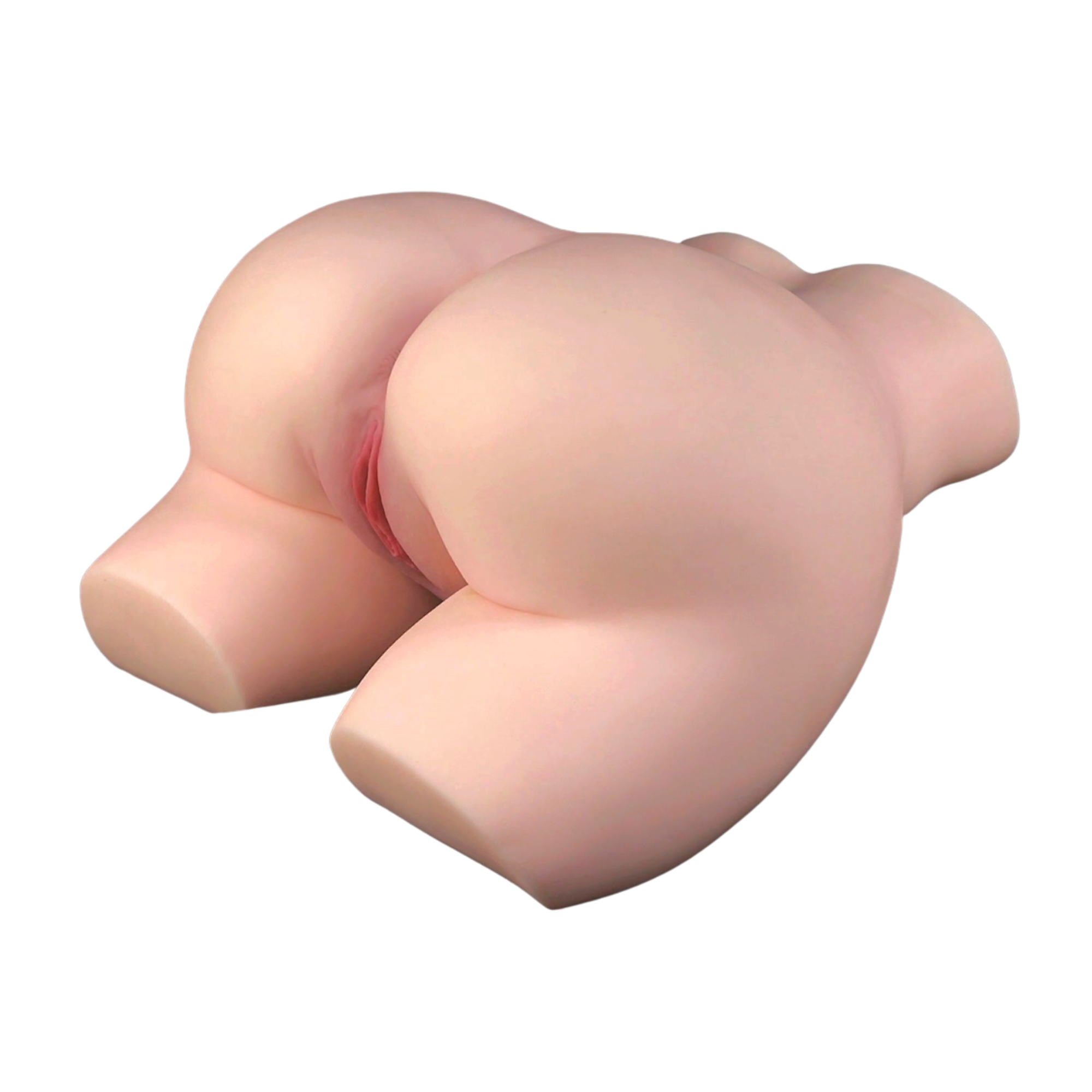 XXL butt masturbator voor mannen sexpop Kim op witte achtergrond