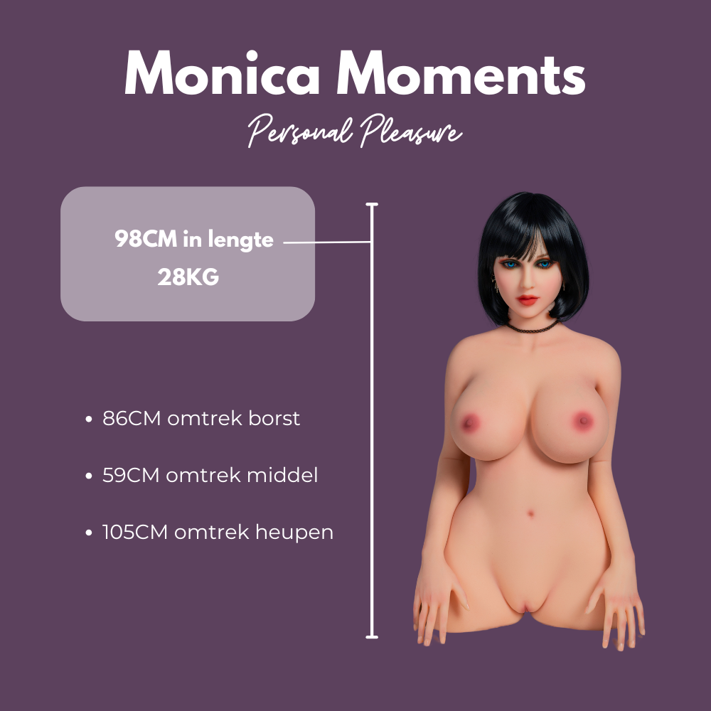 afmeting half body sexdoll claudia