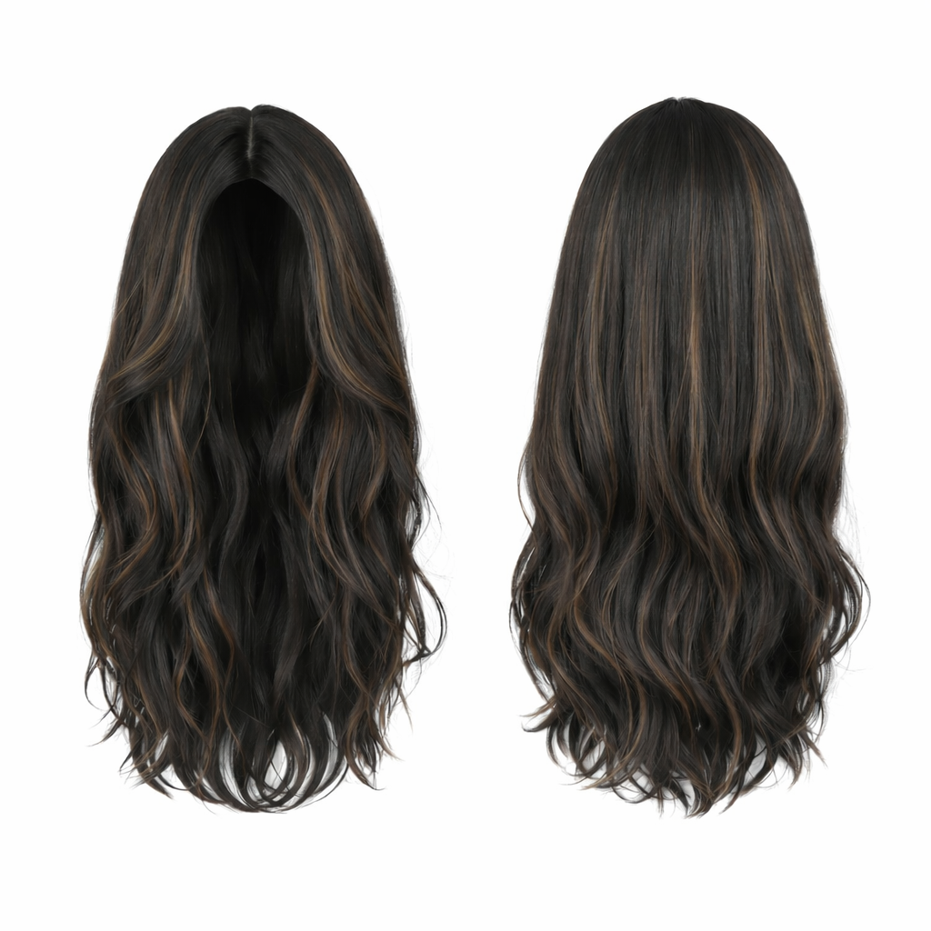 Sexpop pruik - Black Hazelnut