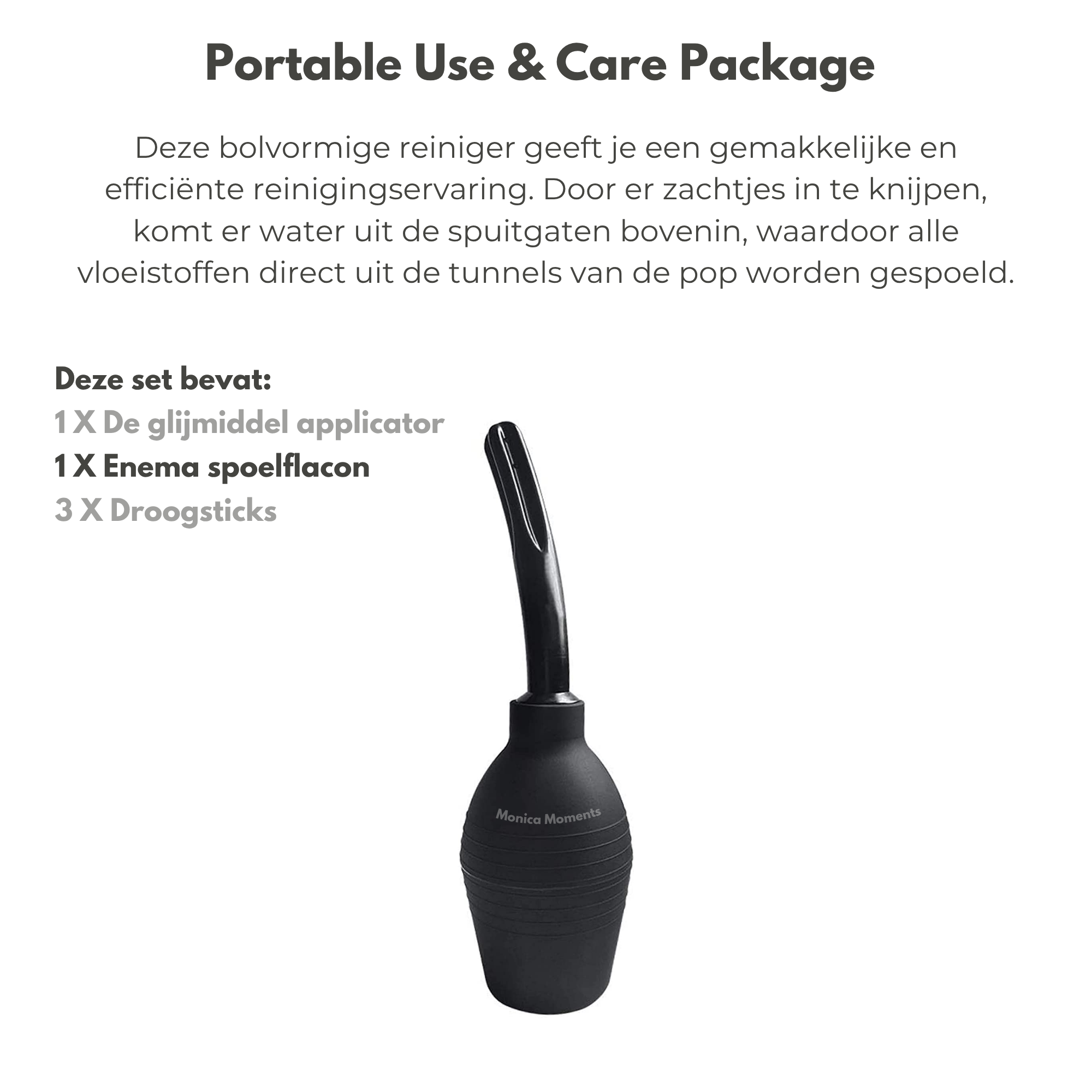 Use & Care Package