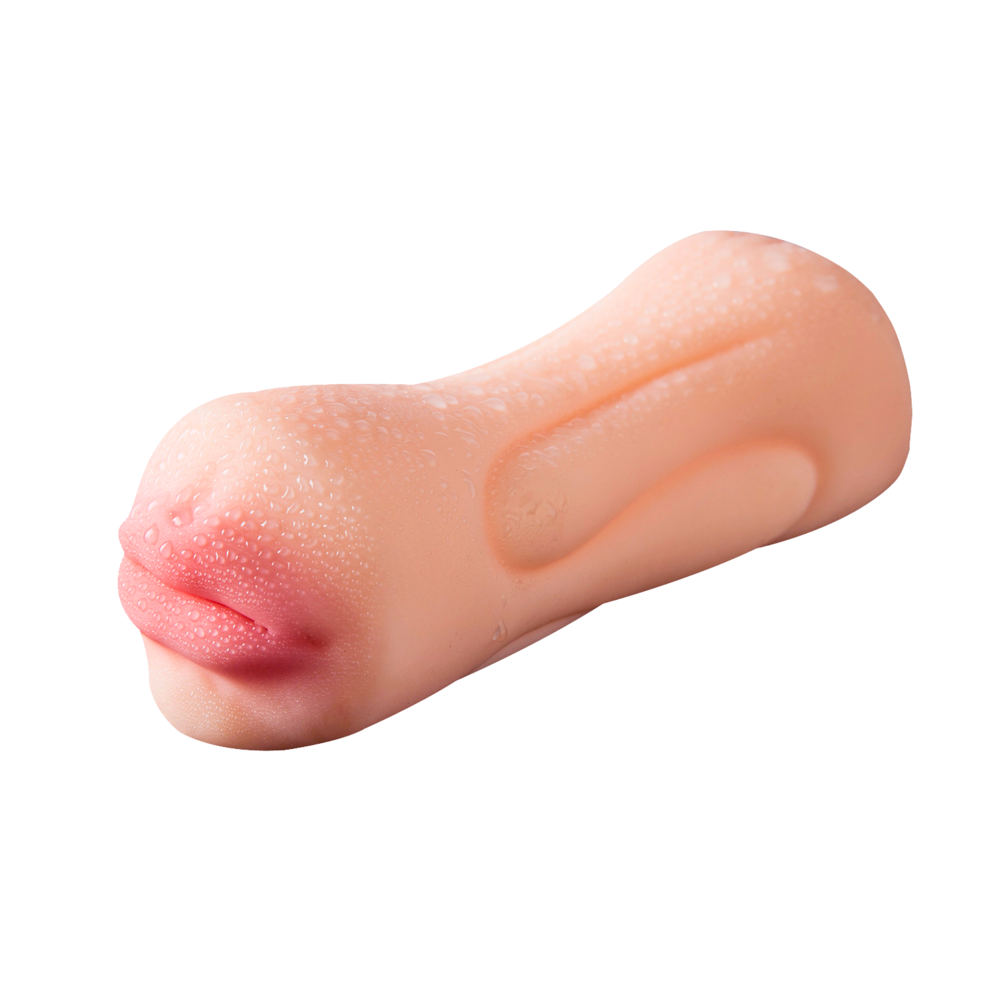 goedkope masturbator onahole op witte achtergrond