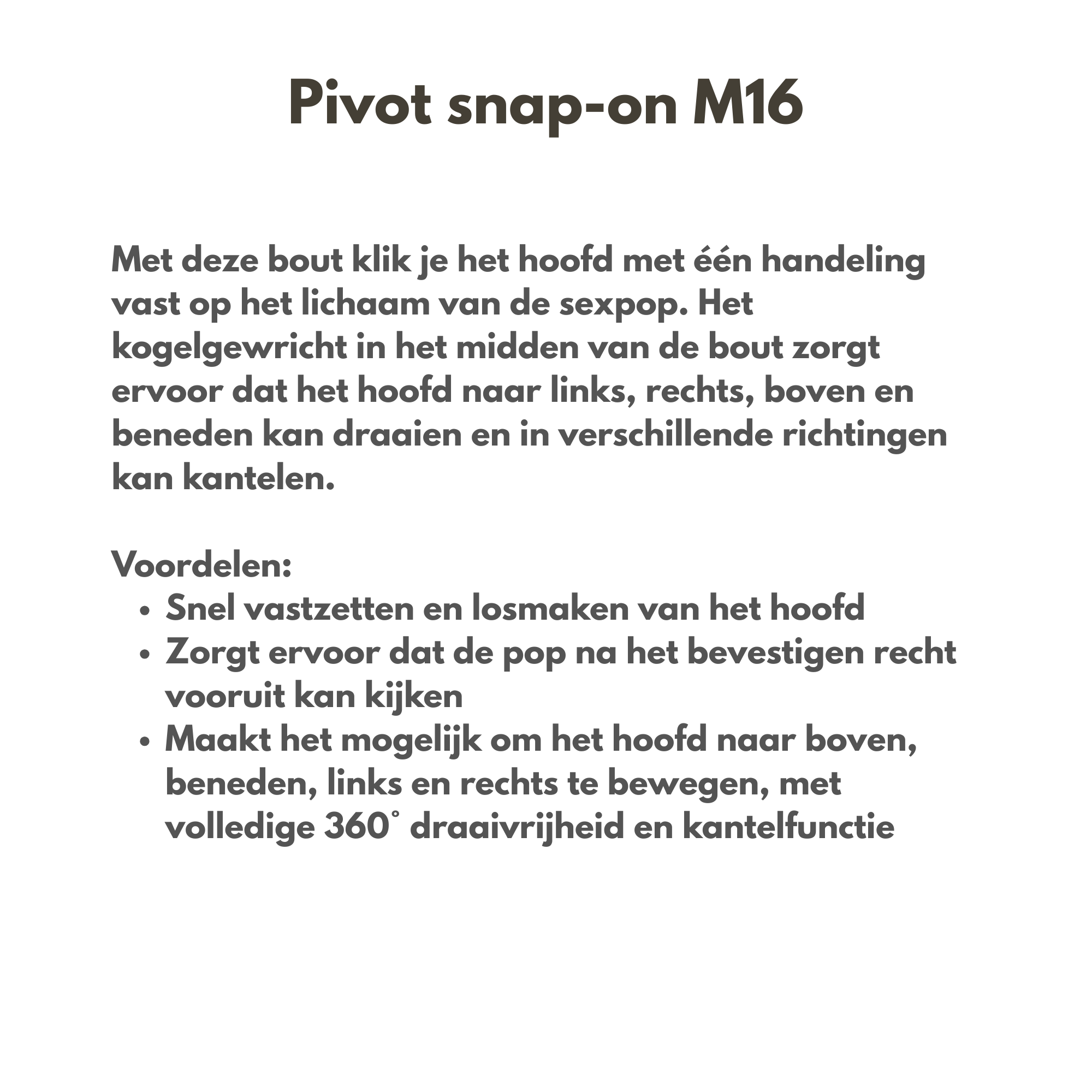 Uitleg nekbouten sexpoppen