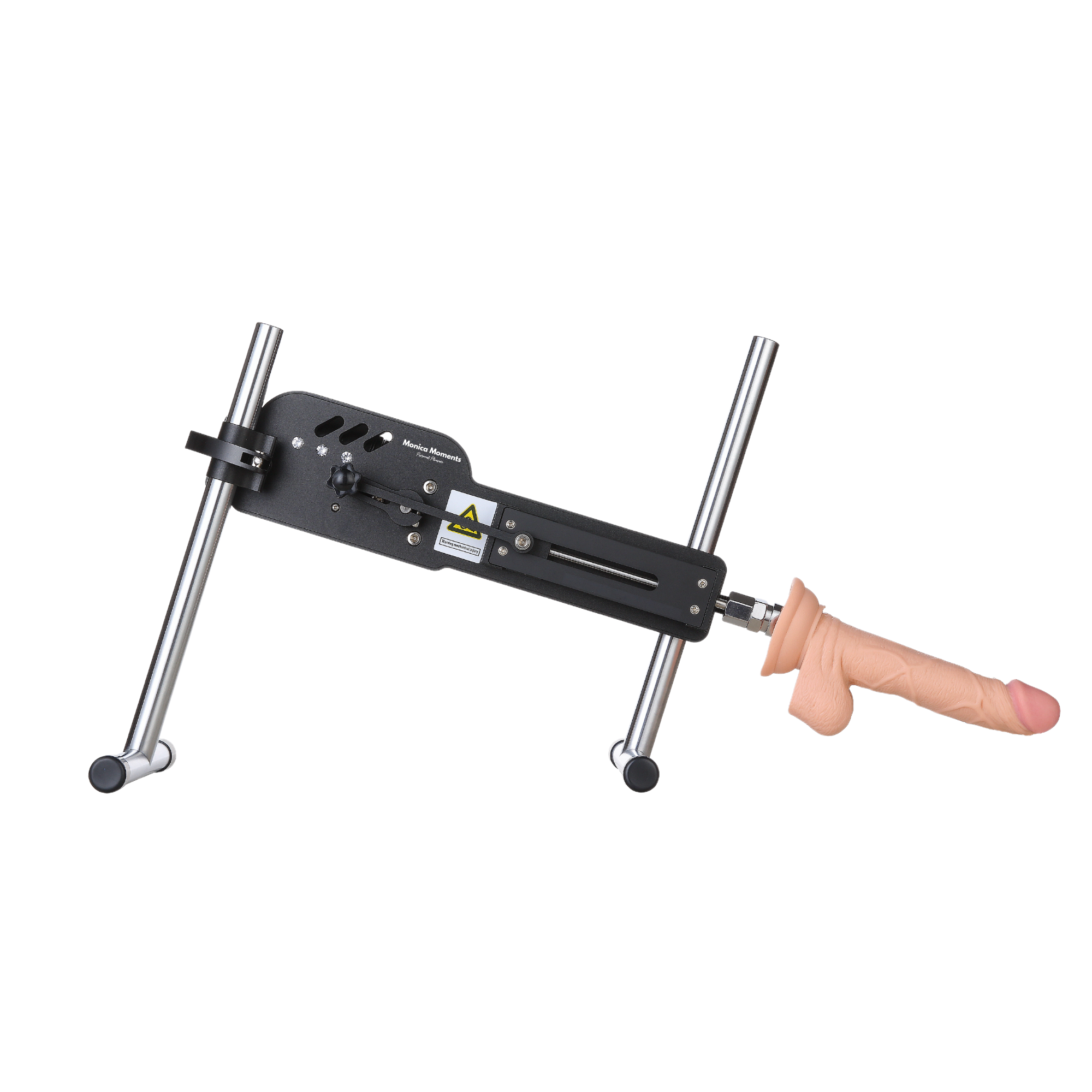 seksmachine in neerwaartse hoek met dildo