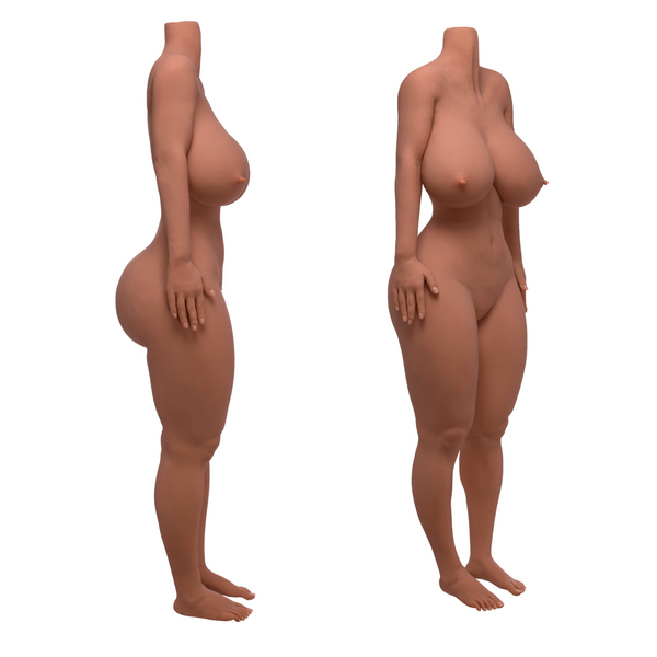 sexpop zwaar gewicht, volle dame met grote borsten en billen