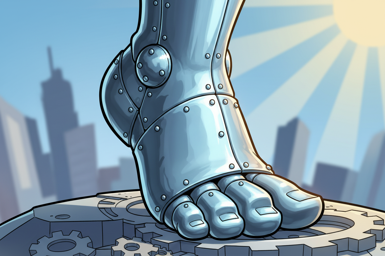 harde voet voor een sexpop