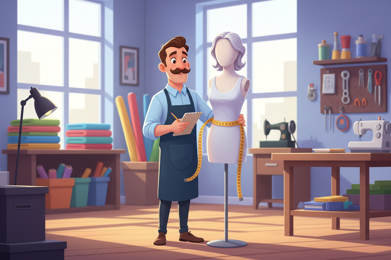 de ideale afmeting voor een sexpop gemeten