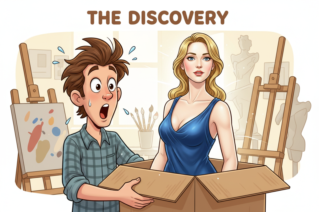 een sexpop gemaakt van STPE