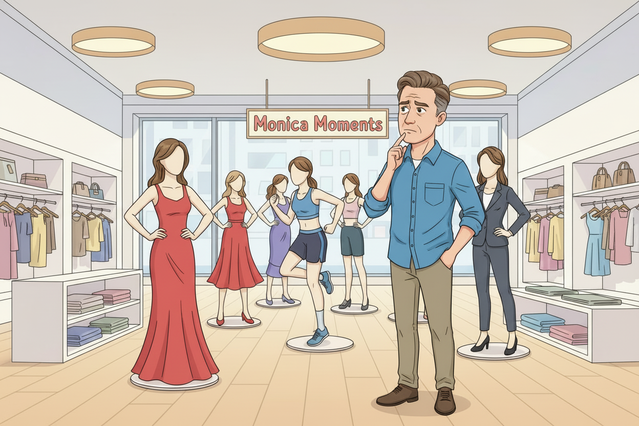 een man die een veilige sexpop gaat kopen