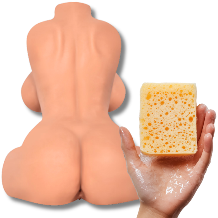 Vlekken uit je sexpop verwijderen
