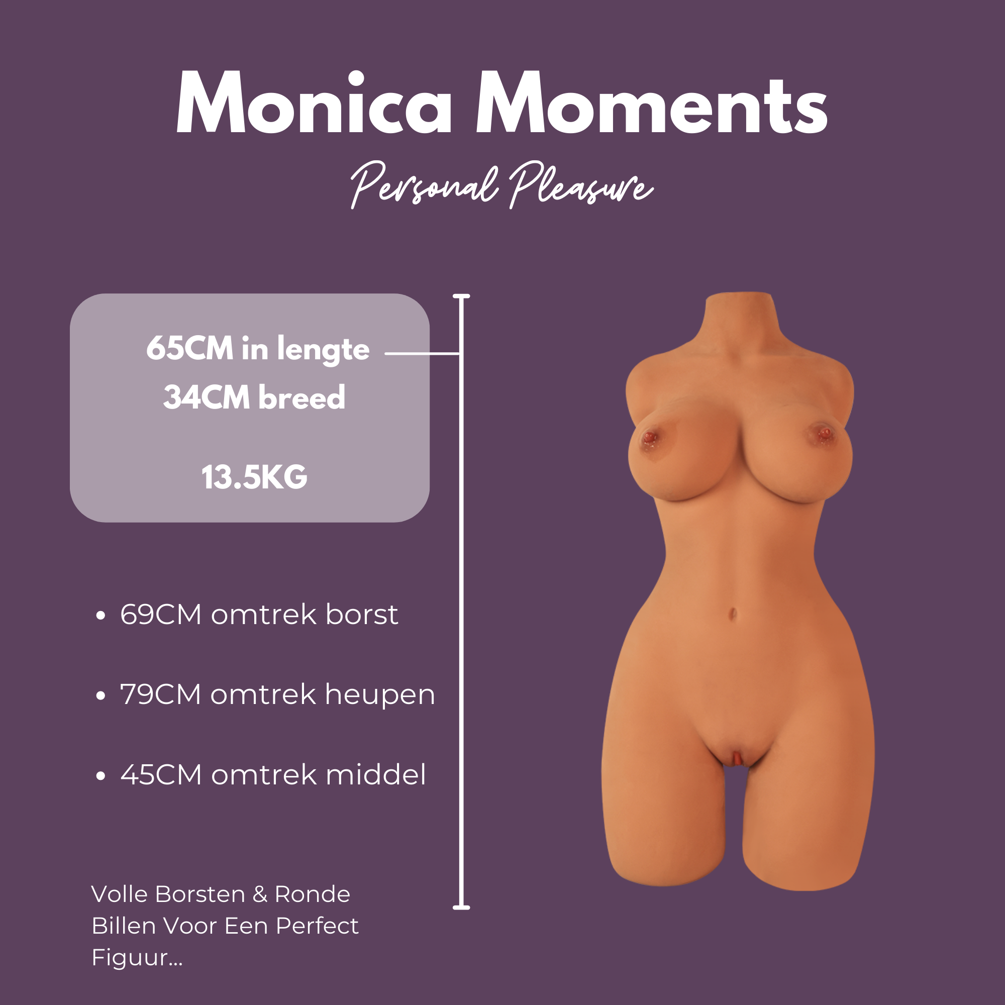 Brazilian Sex Doll Janne - Monica Moments [13.5KG-65CM]