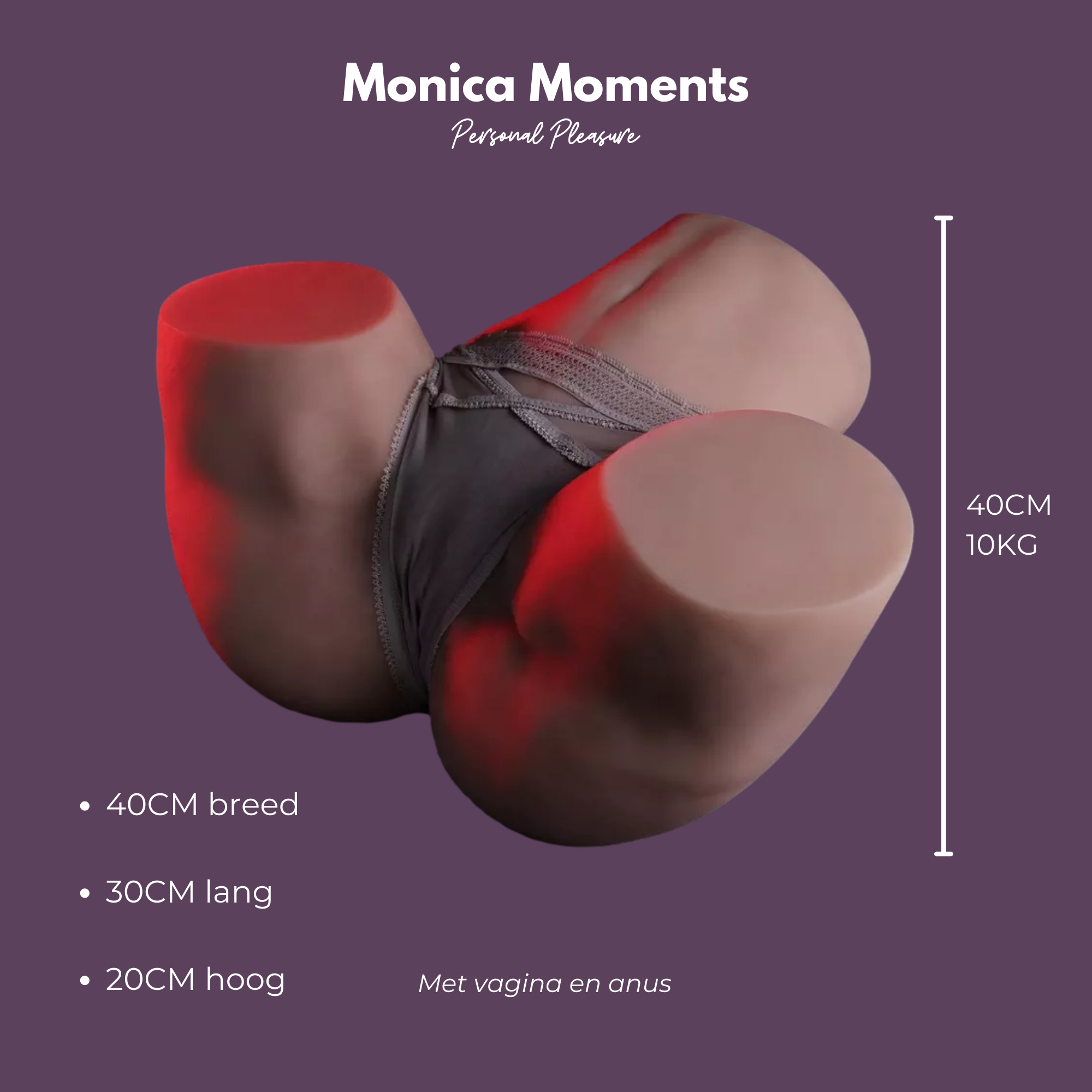 Masturbator Nadja - Monica Moments [10KG-40CM]
