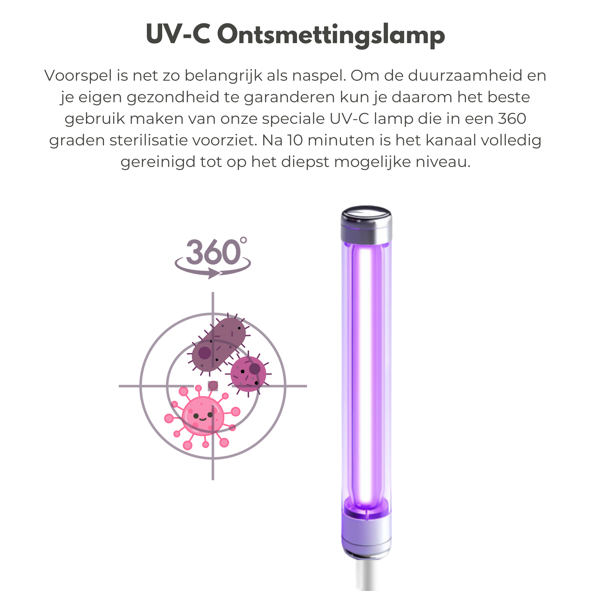 UV-C Desinfectie Lamp - Monica Moments 