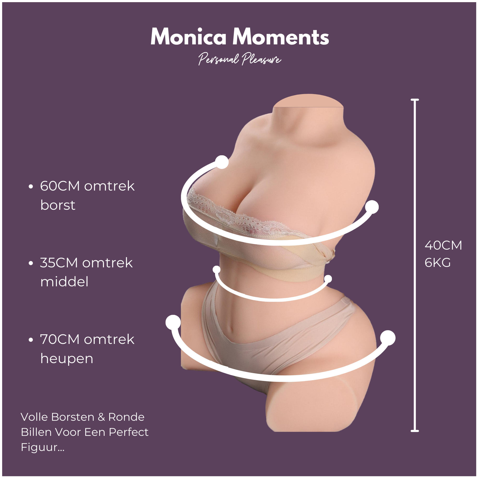 Sex Doll - Monica [6KG-40CM] - Monica Moments 