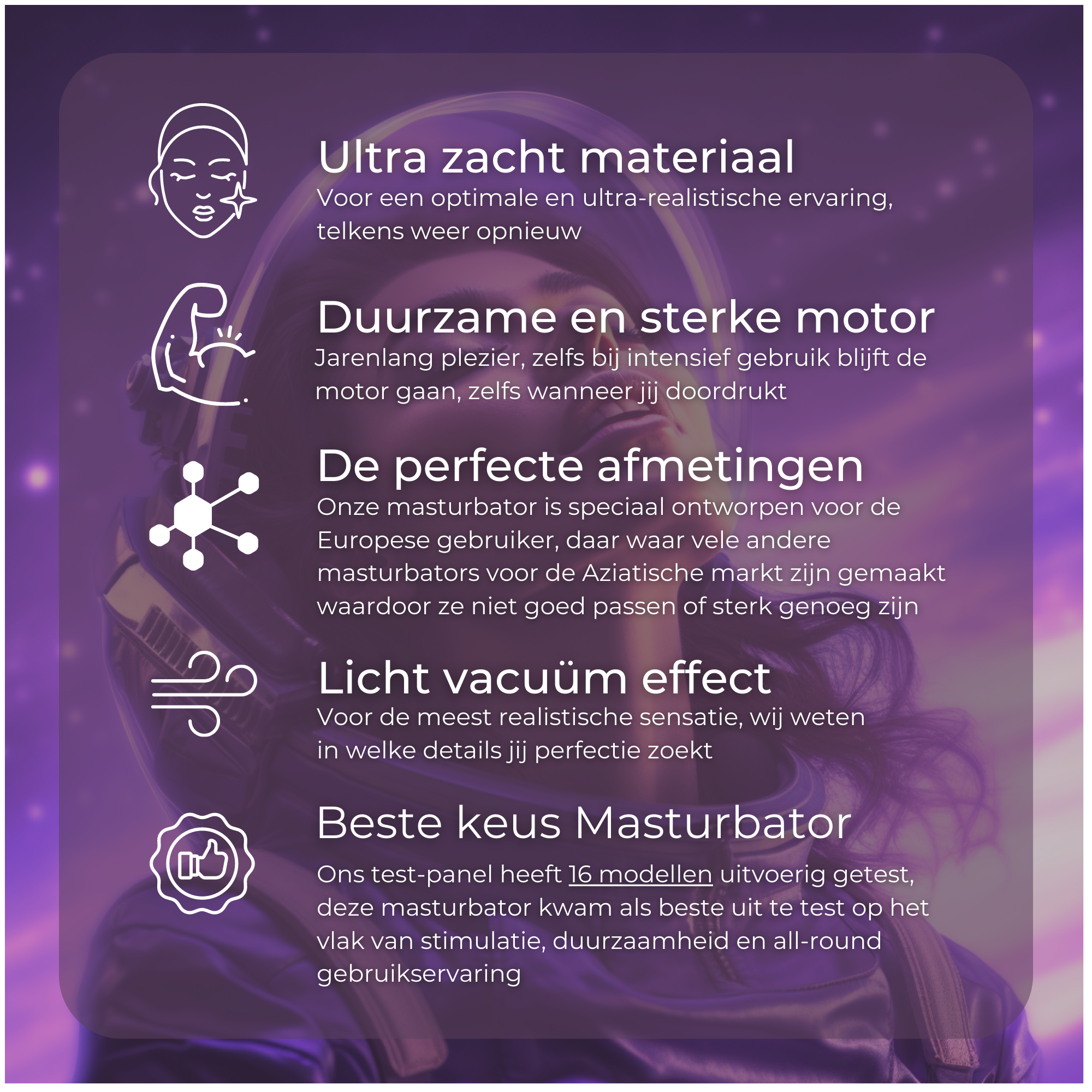 Automatische masturbator voordelen