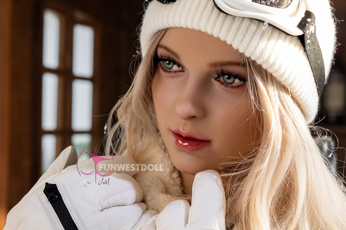 FunWestDoll Eira face closeup real looking TPE sexdoll
