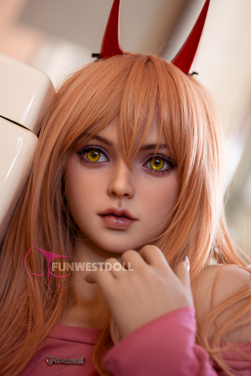 FunWestDoll Lissa face close up cute devil woman
