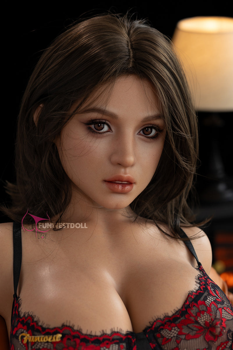 FunWestDoll Lyra face close up realistic skin features