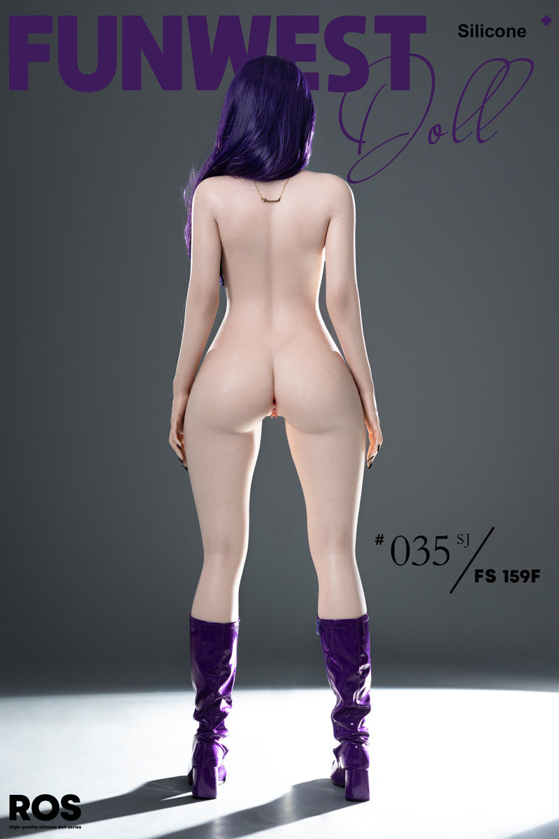 FunWestdoll Charlie full body naked back side view