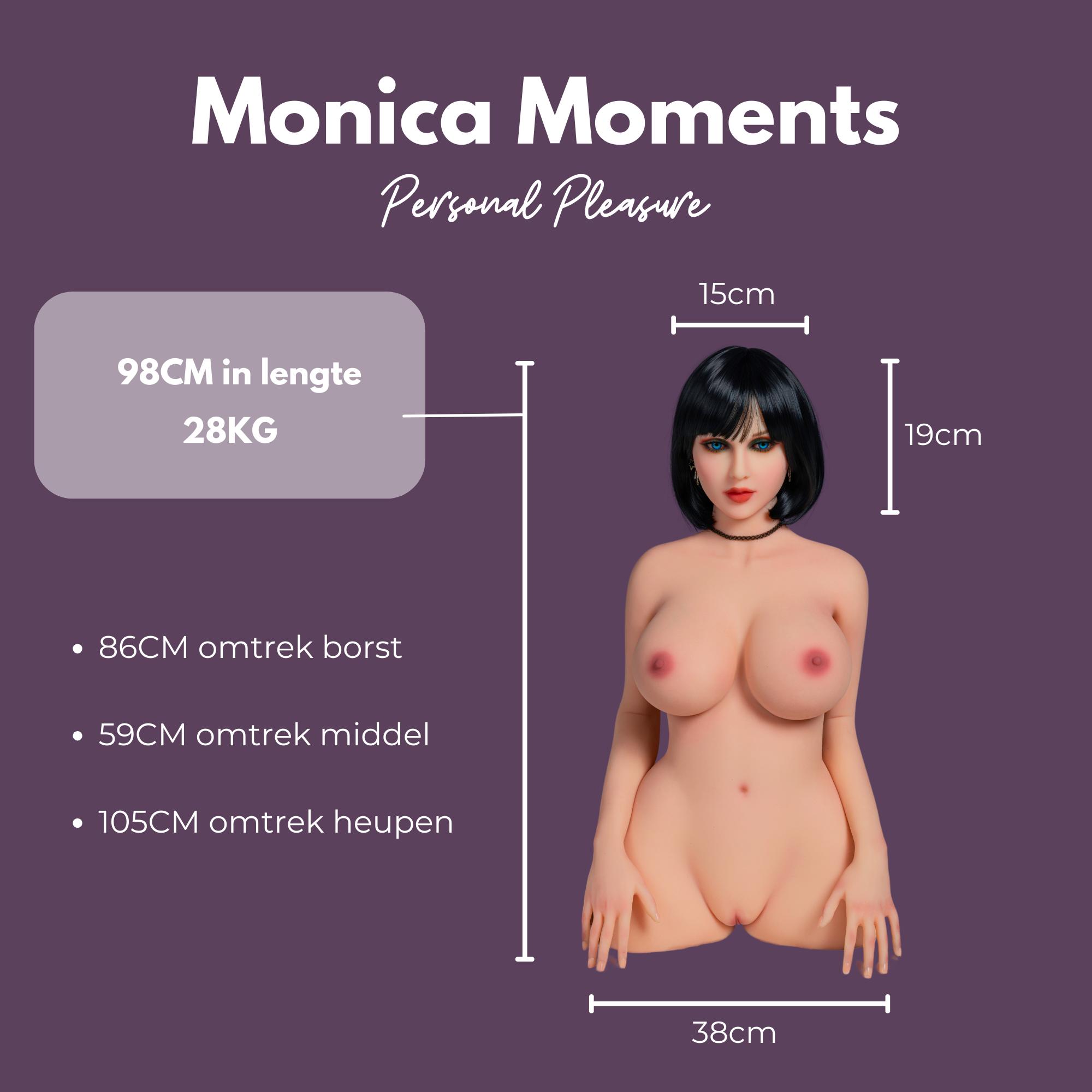 Half Sex Doll - Claudia [28KG-98CM]