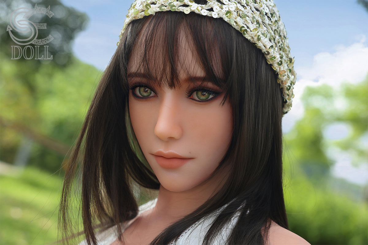 SEDOLL Quinn face close up green eyes TPE sexdoll