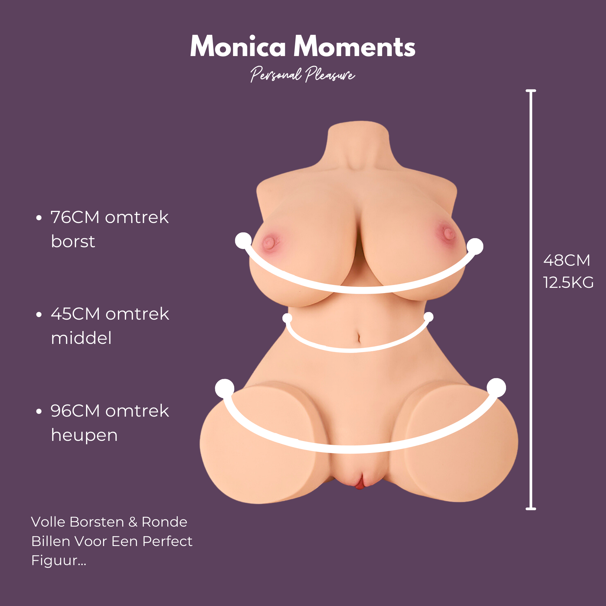 Sex Doll overzicht van de maten