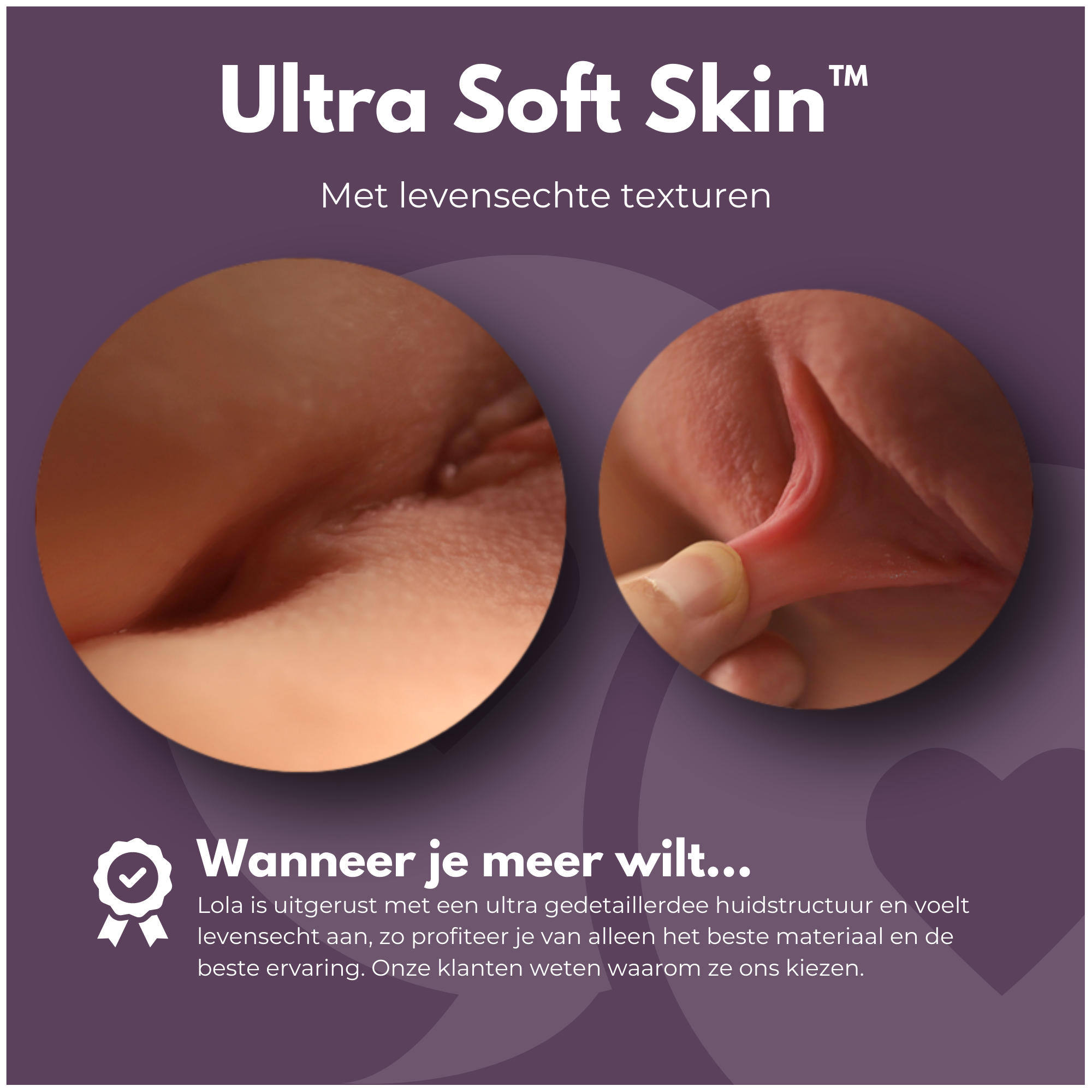 Sex Doll Lola close up van vagina en details