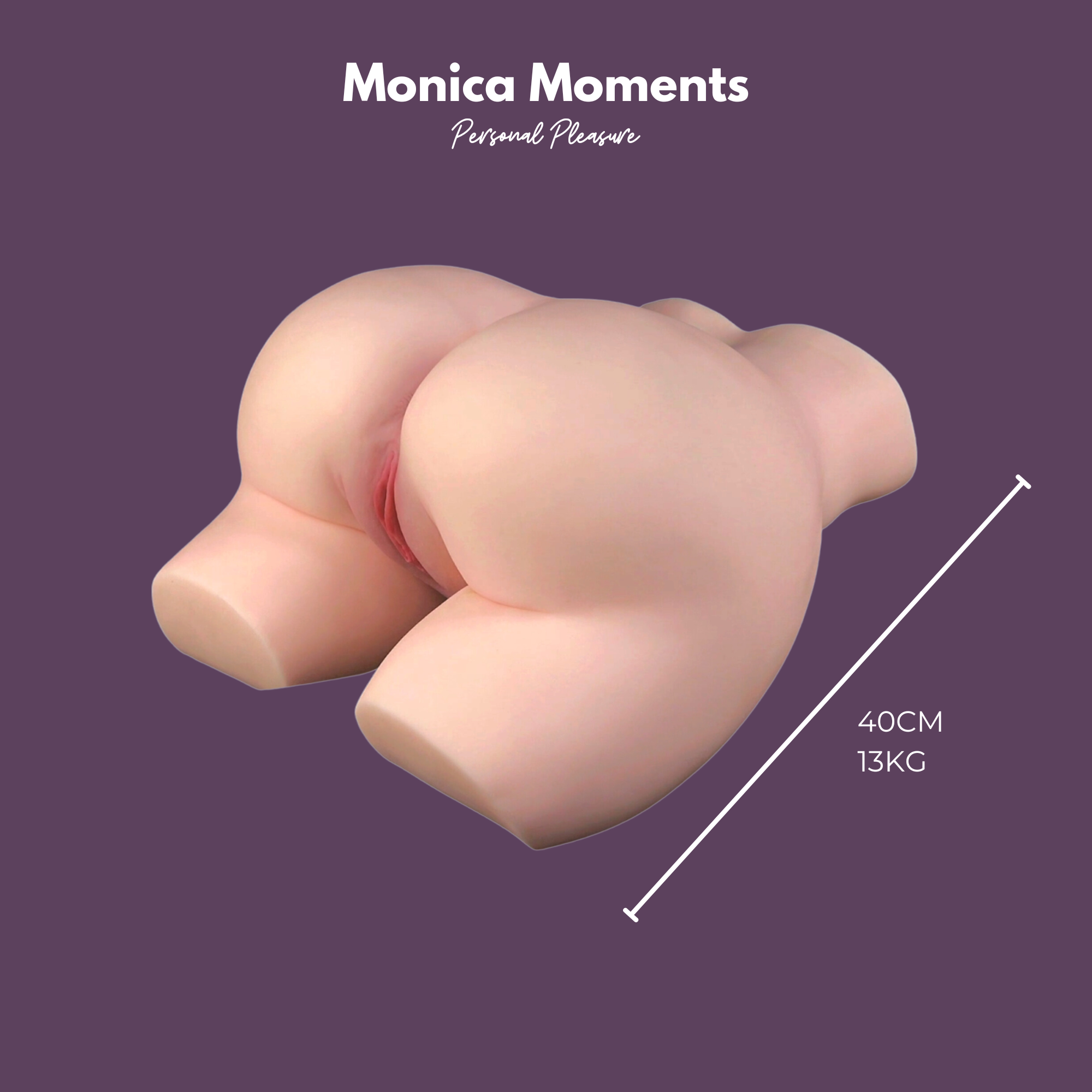 XXL Butt masturbator afmetingen