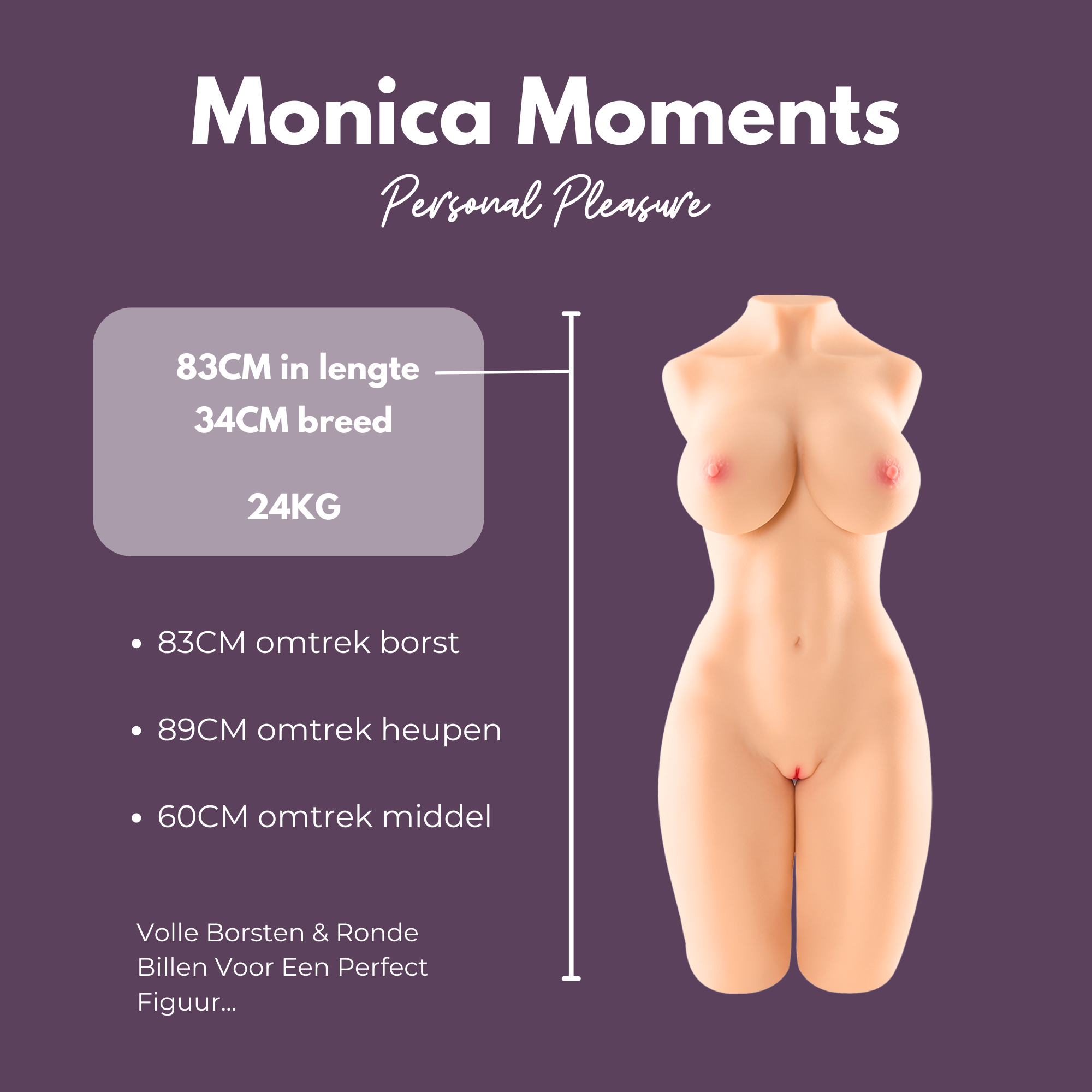 afmetingen sexpop iris 