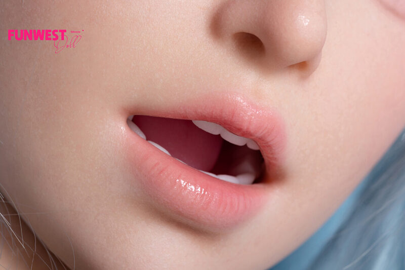 Funwestdoll Alice Silicone Sexdoll anime mouth close up