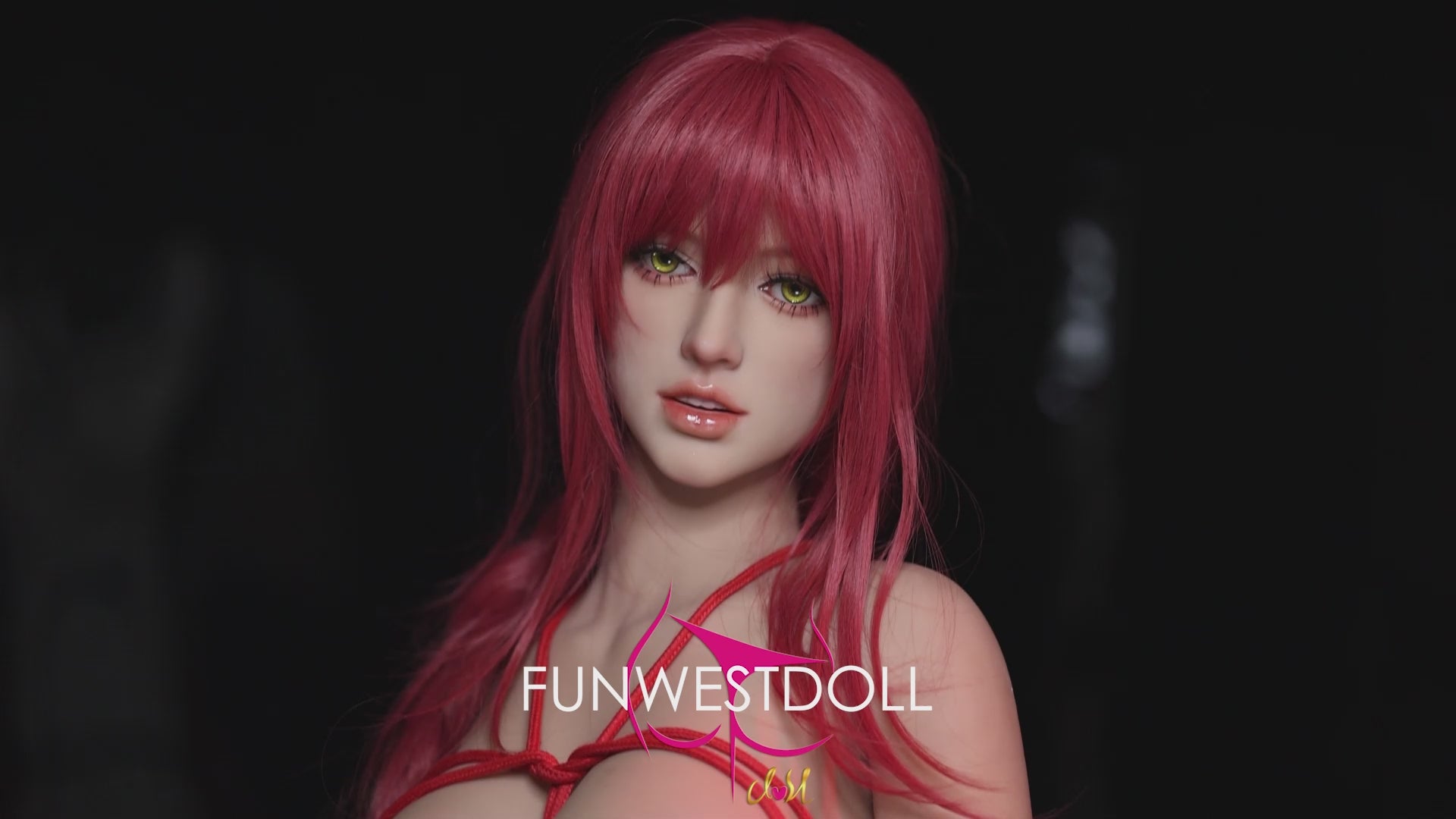 FunWestDoll Chloe red head SM sexdoll video