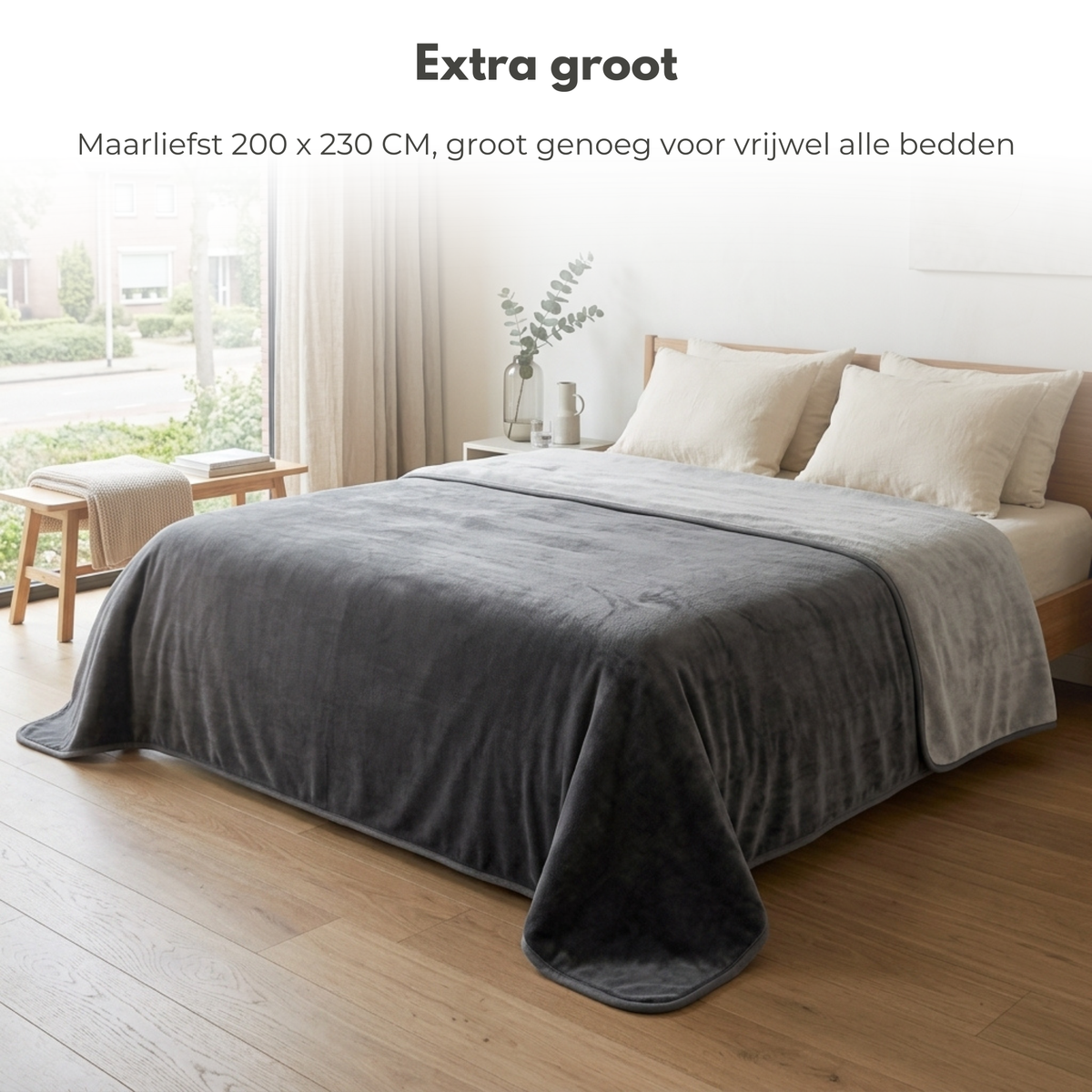 Couverture sexuelle en flanelle - 100 % imperméable