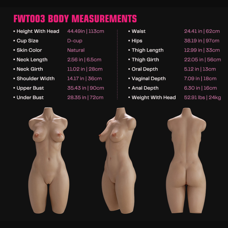 FunWestDoll - Customized Silicone Body
