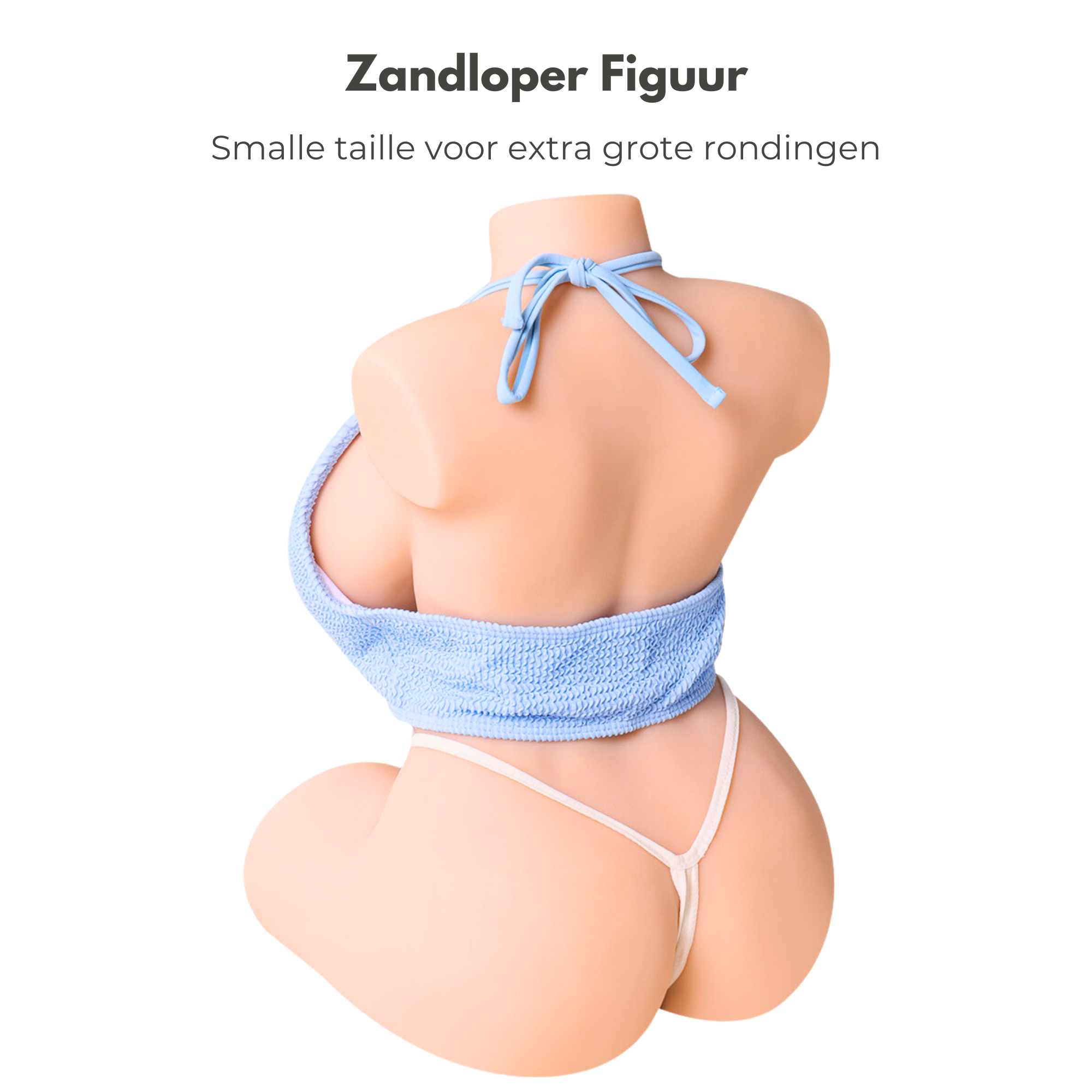 torso sexpop britney op witte achtergrond in kleding